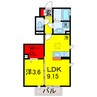 内房線/五井駅 徒歩6分 1階 築11年 1LDKの間取り