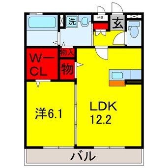 間取図 京成千葉線・千原線/ちはら台駅 徒歩9分 1階 築11年