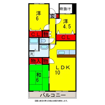 間取図 内房線/八幡宿駅 徒歩18分 2階 築25年