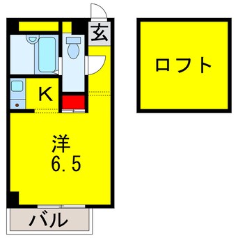 間取図 内房線/五井駅 バス10分君塚下車:停歩2分 2階 築28年