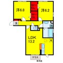 Castleの間取図