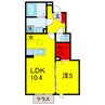 内房線/姉ケ崎駅 徒歩17分 1階 築9年 1LDKの間取り