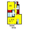 小湊鉄道/上総牛久駅 徒歩7分 1階 築10年 1LDKの間取り