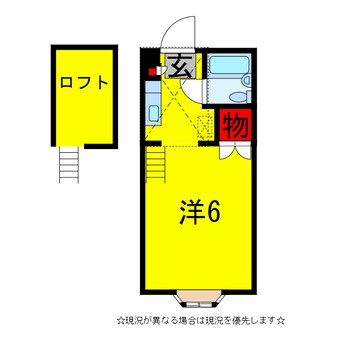 間取図 内房線/五井駅 徒歩24分 2階 築34年