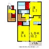 内房線/五井駅 バス:15分:停歩2分 2階 築8年 2LDKの間取り