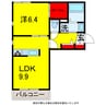 内房線/八幡宿駅 徒歩16分 2階 築9年 1LDKの間取り