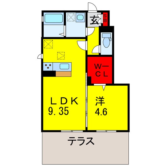 間取り図 小湊鉄道/上総村上駅 徒歩14分 1階 築7年