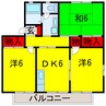 内房線/八幡宿駅 徒歩18分 1階 築30年 3DKの間取り