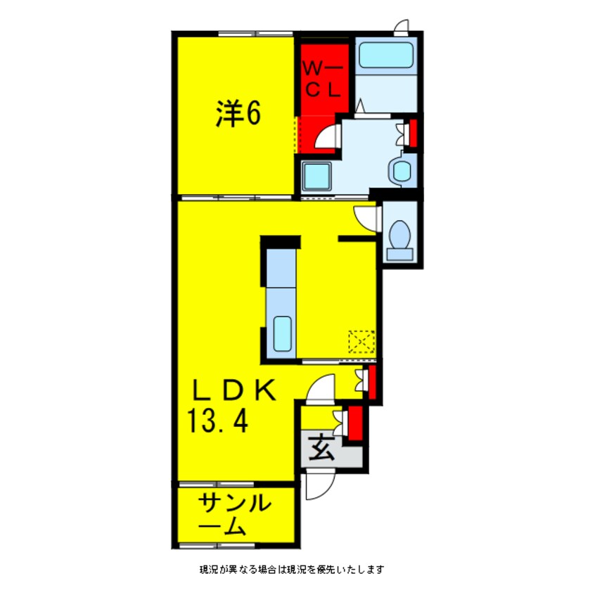 間取図 グリシーヌ