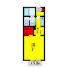 内房線/五井駅 徒歩10分 2階 築10年 1Kの間取り
