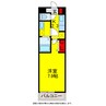 フェリーチェ五井 1Kの間取り