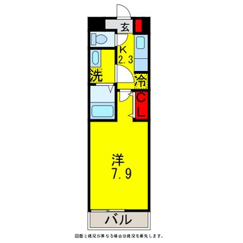 間取図 内房線/五井駅 徒歩11分 1階 築3年