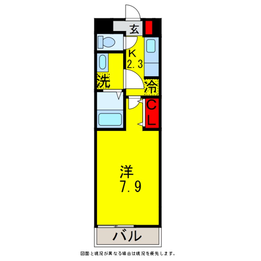 間取図 内房線/五井駅 徒歩11分 1階 築3年