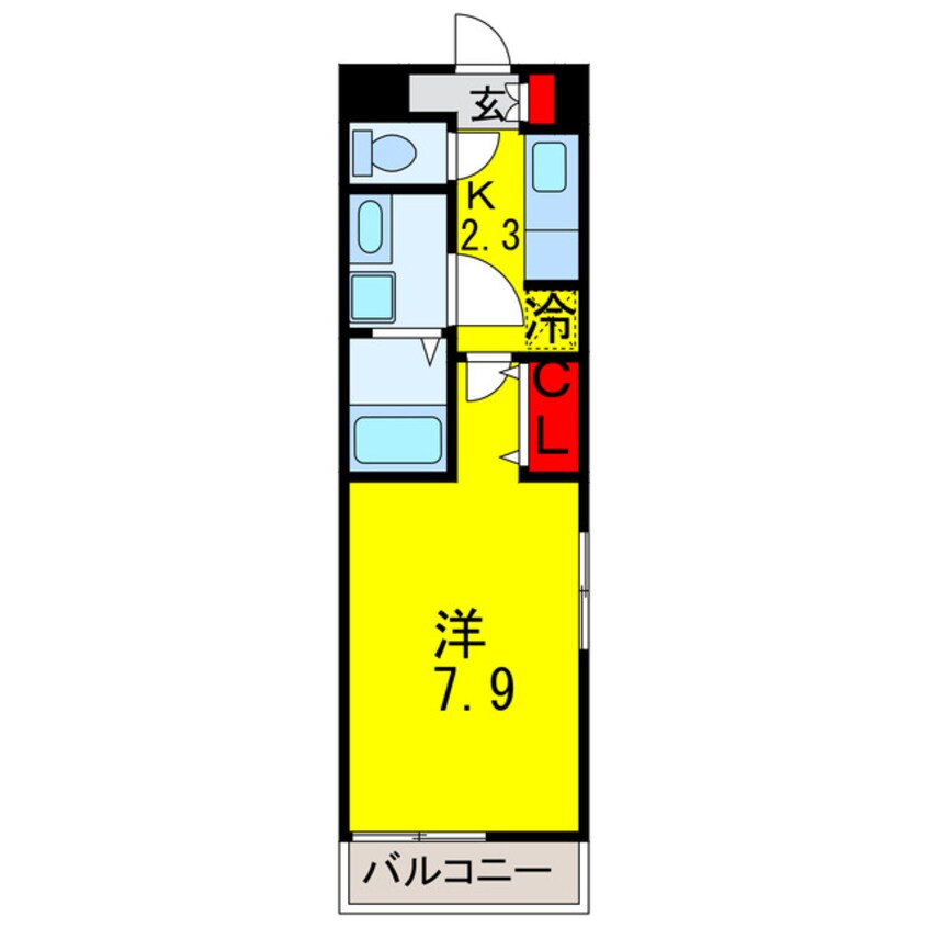 間取図 アヴァンセⅡ