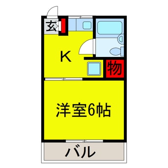 間取図 メゾン寿