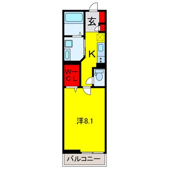 間取図 ビューノ陽光