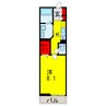 内房線/五井駅 徒歩1分 2階 築3年 1Kの間取り