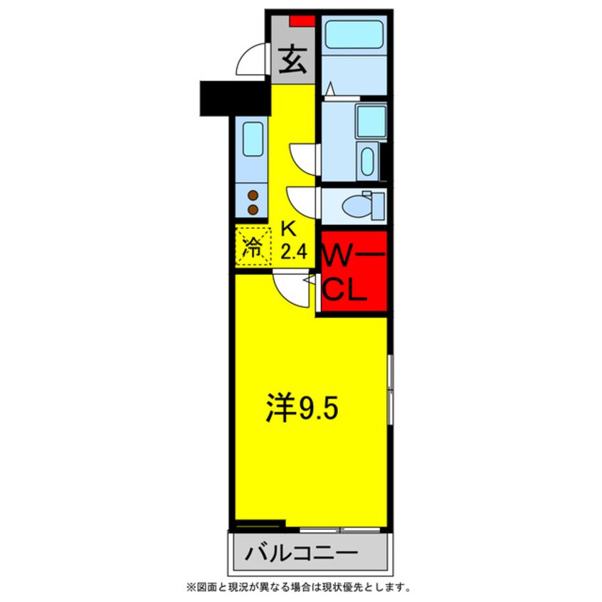 間取図 内房線/五井駅 徒歩11分 2階 築2年