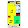 シャトレ白金 2LDKの間取り