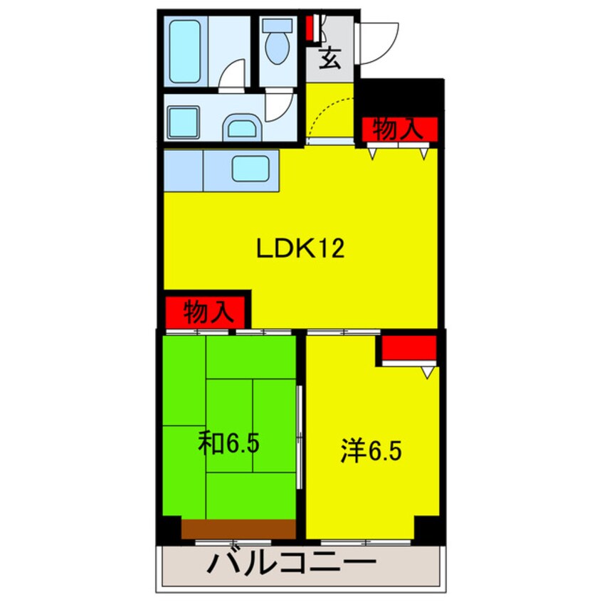 間取図 シャトレ白金