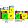 内房線/姉ケ崎駅 車移動 1-2階 築45年 4DKの間取り