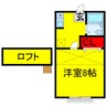 京成千葉線・千原線/ちはら台駅 徒歩13分 2階 築33年 1Kの間取り