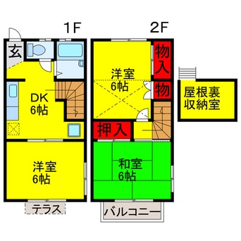 間取図 グランデ伊藤１