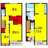 内房線/八幡宿駅 徒歩21分 1-2階 1年未満 3LDKの間取り