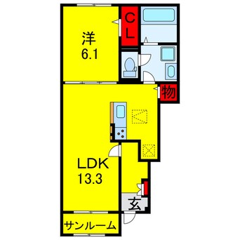 間取図 メゾンドゥイエット