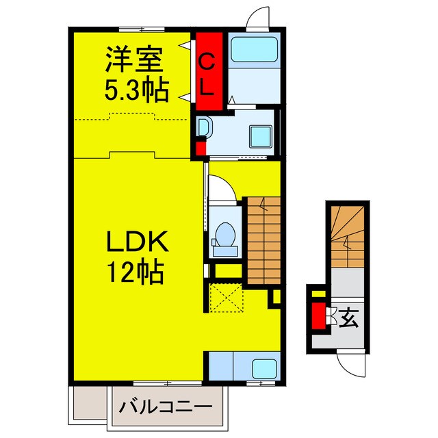 間取り図 京成千葉線・千原線/ちはら台駅 徒歩26分 2階 建築中