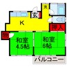 ＫＹＳ市原 2Kの間取り