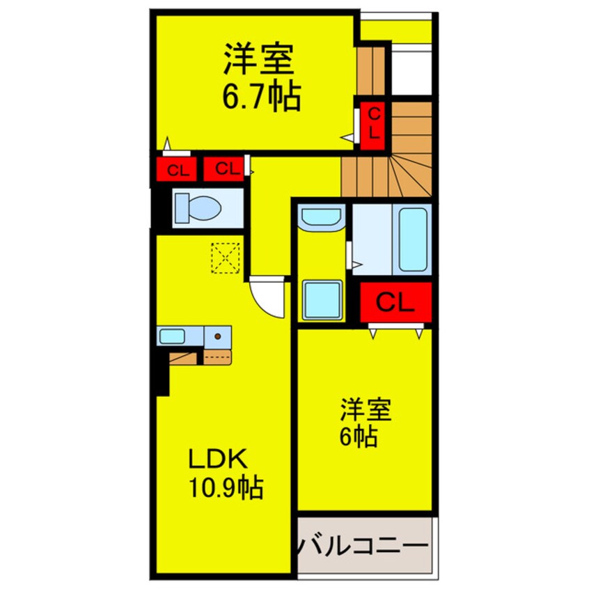 間取図 サンリット　ヒル