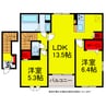 グレイスレジデンス 2LDKの間取り