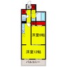 リバーサイドⅡ 1LDKの間取り