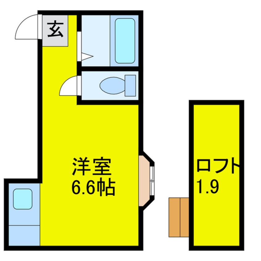 間取図 シャトー青葉