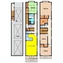 若宮町一戸建ての間取図