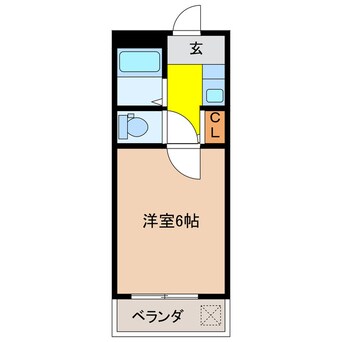 間取図 丸善コーポ