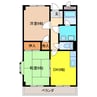 御駒ハイツ 2DKの間取り