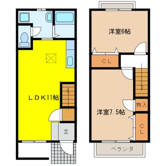 間取図 Branche柏森Ⅰ