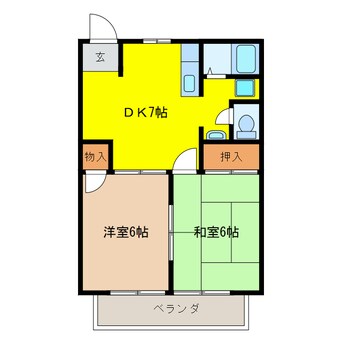 間取図 アーバンフレッシュ