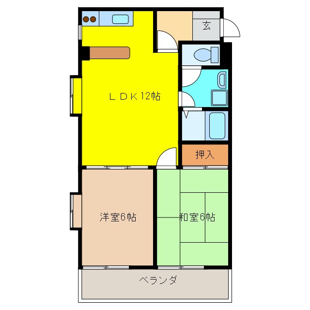 間取り図 サザンコート