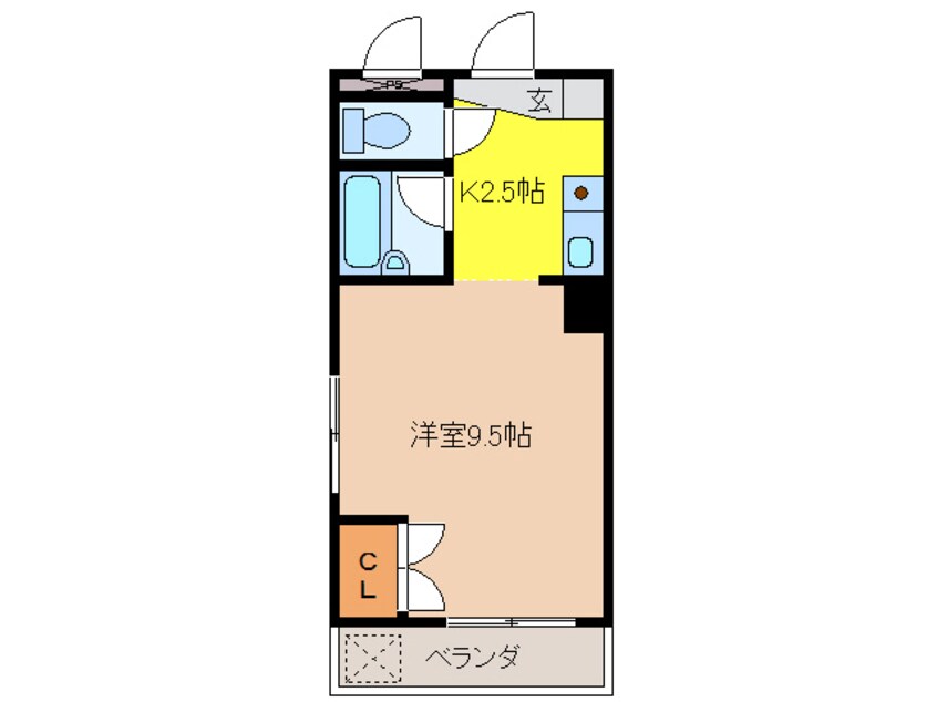 間取図 大口平和マンション