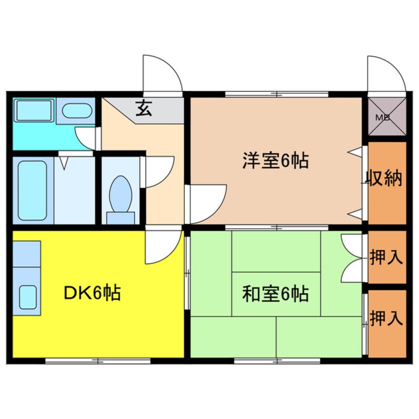 間取図 プリミエールタカオ