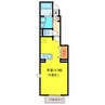 コルソ セレノ 1Rの間取り