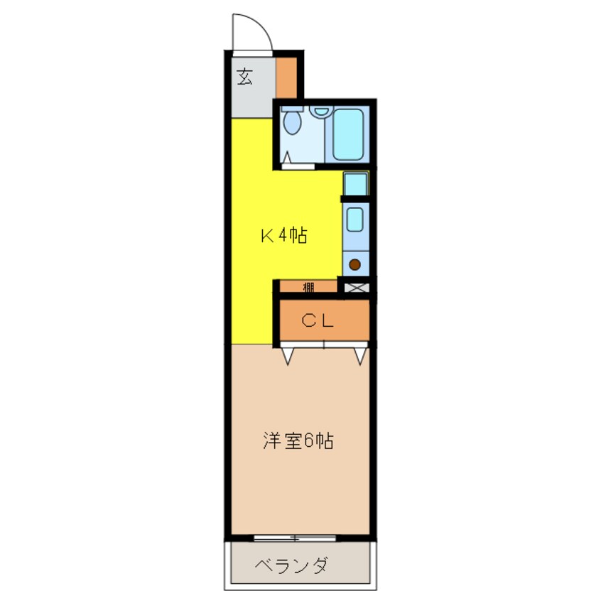 間取図 ホームレジデンスＡ