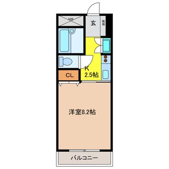 間取図 メープルタウン扶桑