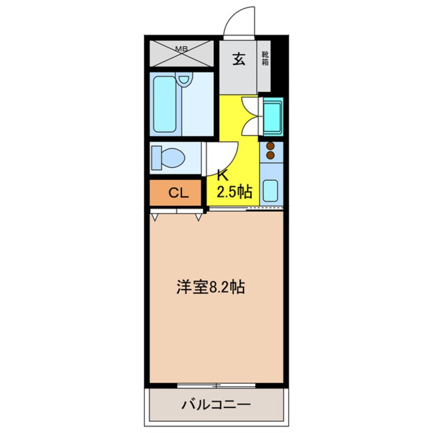 間取図 メープルタウン扶桑