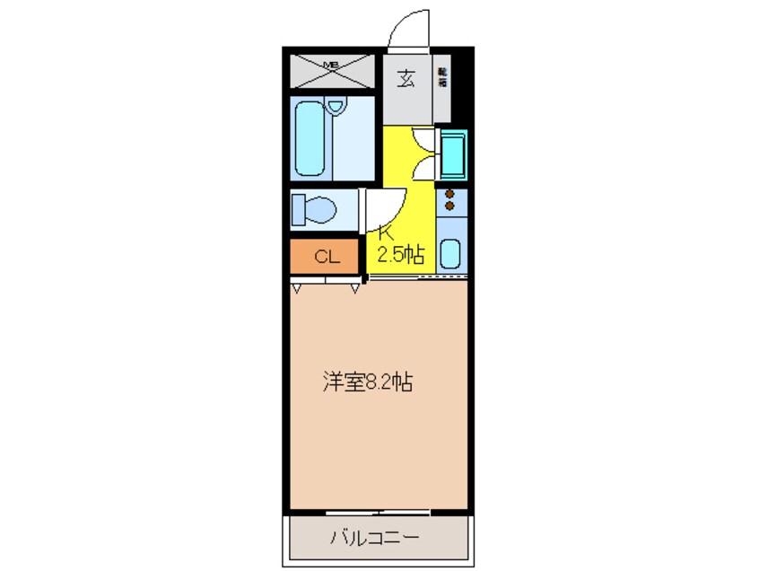 間取図 メープルタウン扶桑