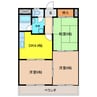 ニューマンション日比野 3DKの間取り