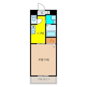 間取図 グランシャリオ